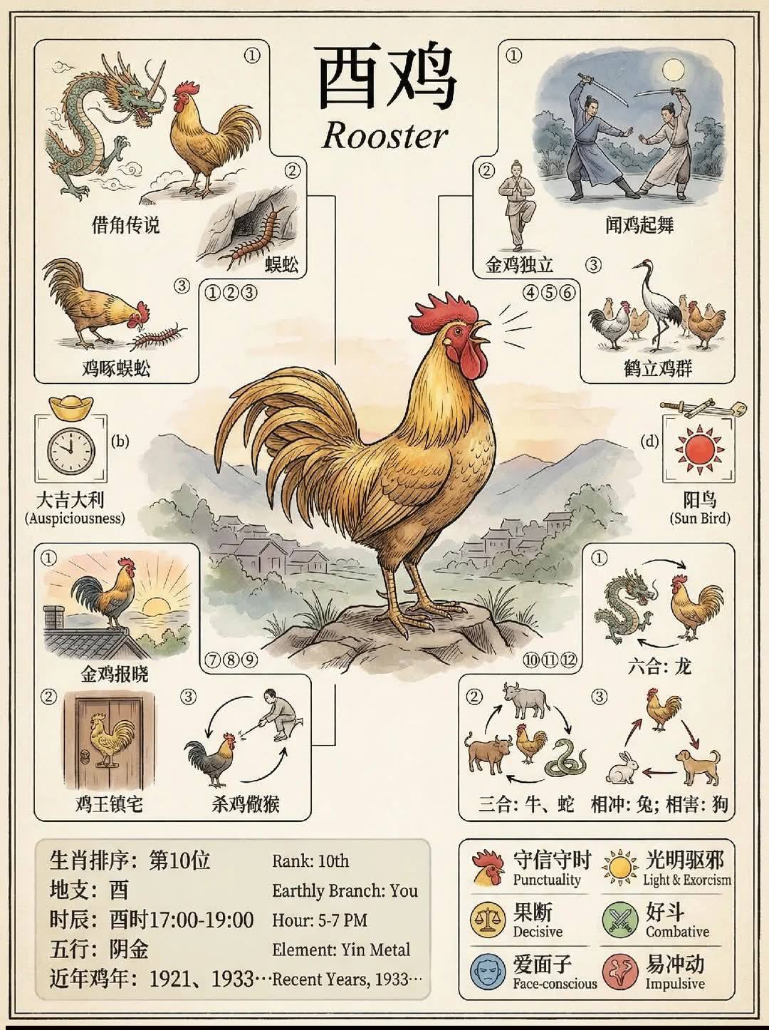 酉鸡